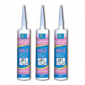 High Elasticity Waterproof Mastic Latex Acrylic Adhesive Sealant Gap Filler