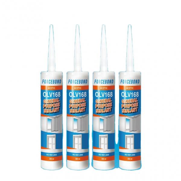 Acetic Sika Silicone Silicone Adhesive Sealant for Construction #1 image