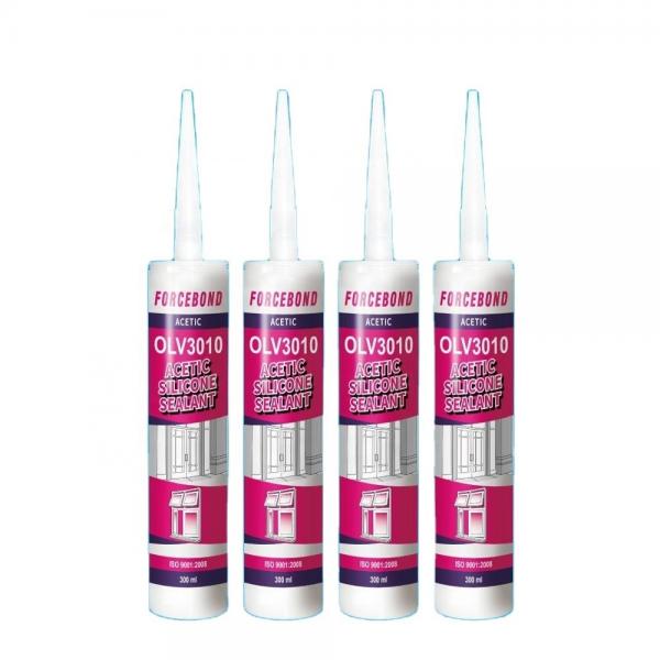 Fireproof Black Clean Windsreen Window Neutral Silicone Sealant #1 image