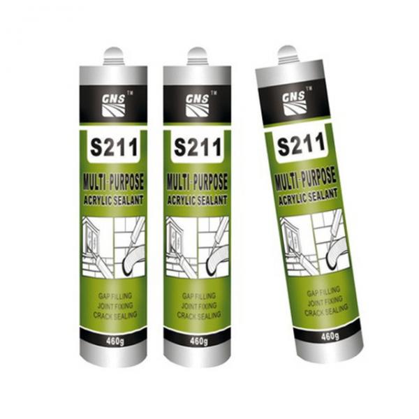 300ml Tube Construction Gap Filling Odorless Cartridge Sealant #1 image